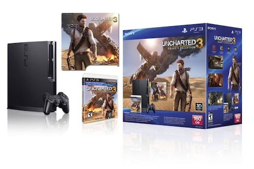 El paquete de PlayStation 3 con Uncharted 3 llegará a Latinoamérica