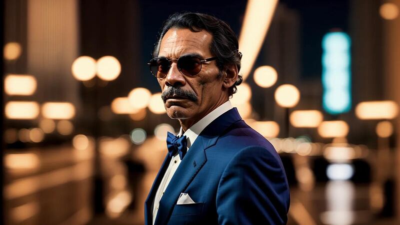 Don Ramón como James Bond