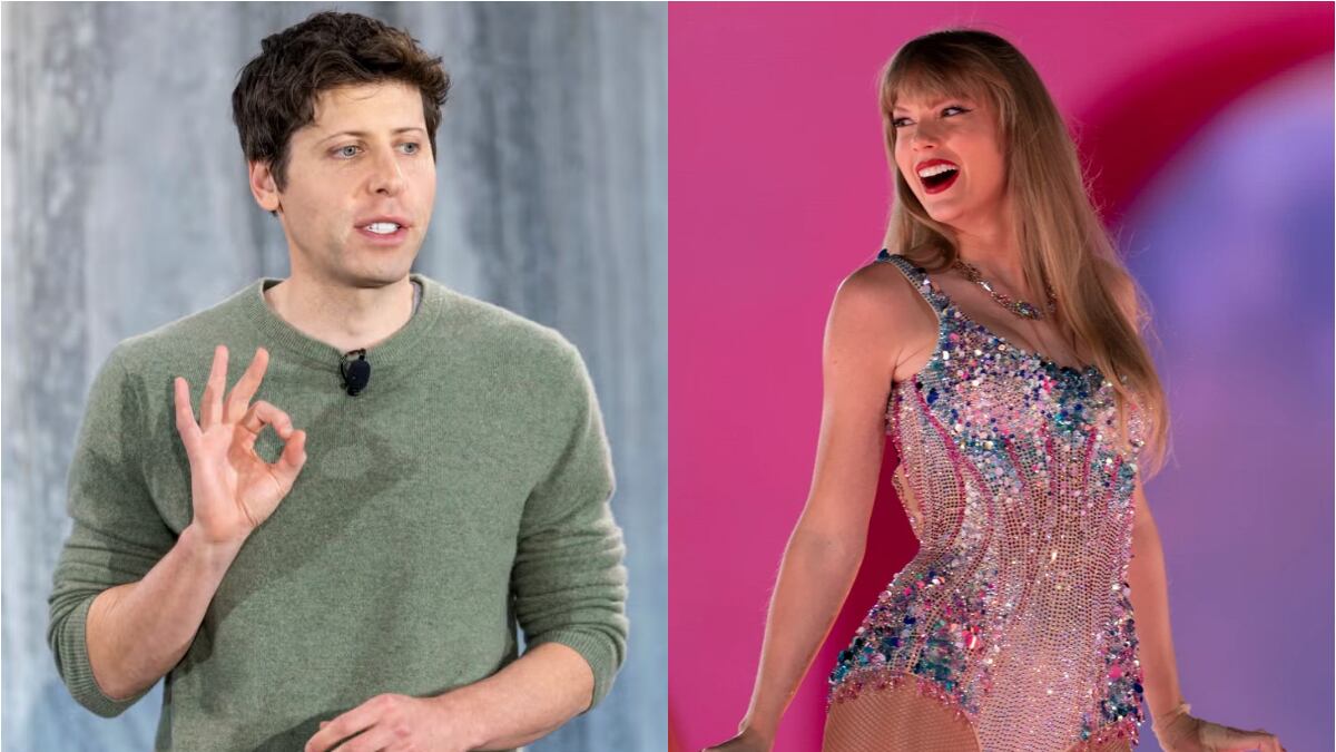 Sam Altman y Taylor Swift