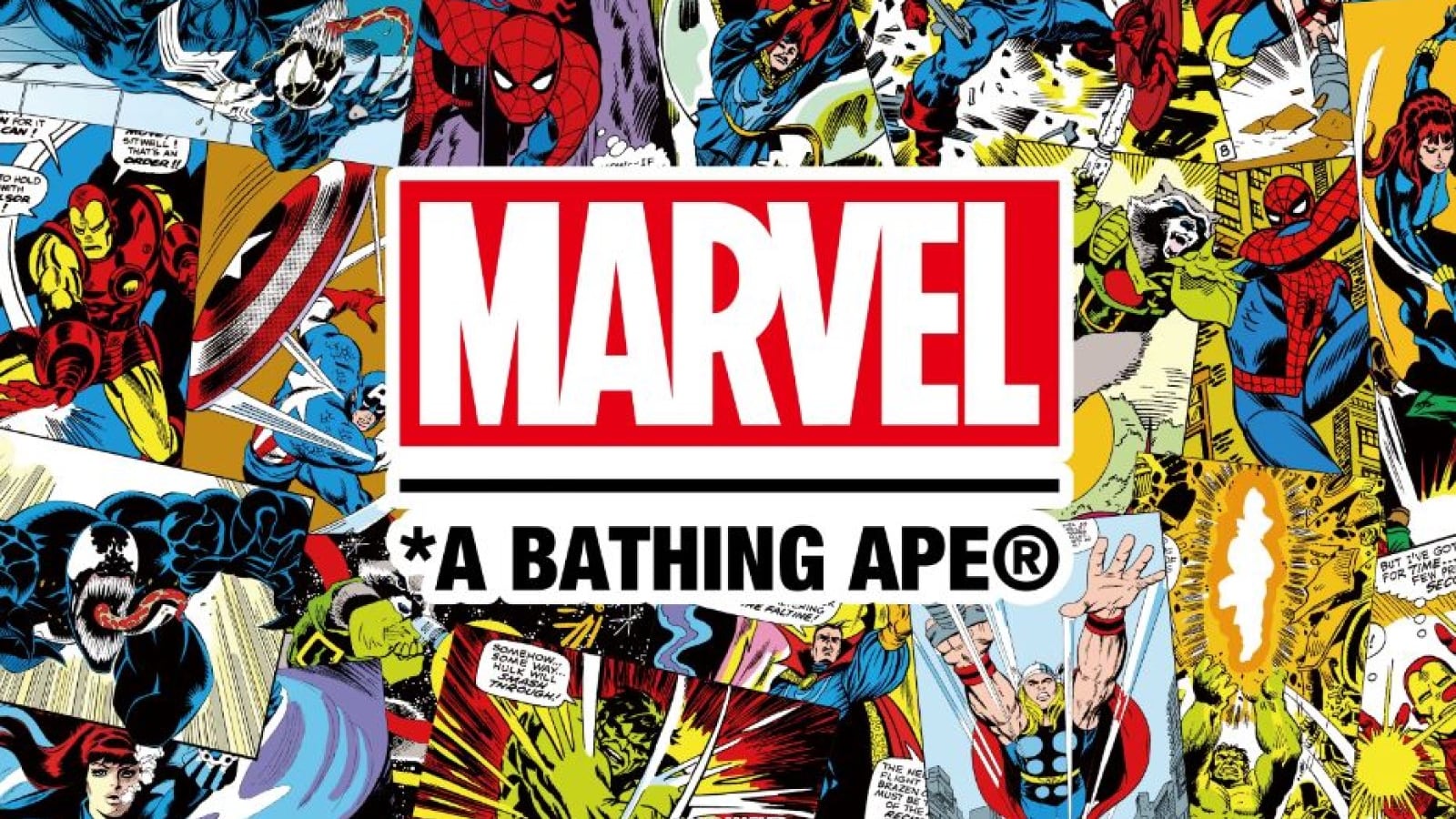 Bape x Marvel
