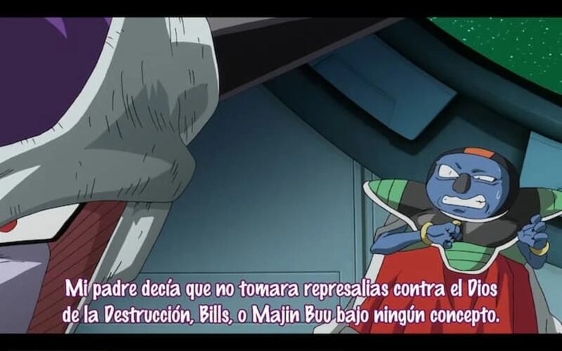 Freezer tiene miedo