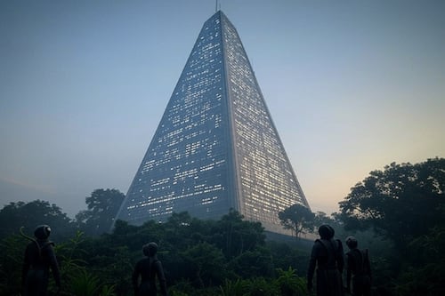 Extraño edificio puntiagudo en el Área 51 parece construido por extraterrestres: así lo puedes buscar en Google Maps