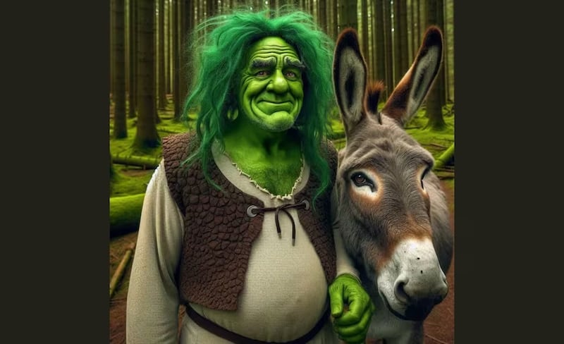 Shrek IA (cortesía Infobae)