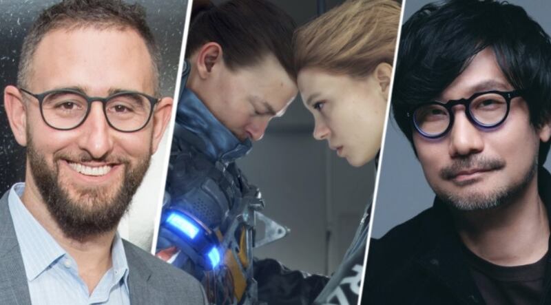 Alex Lebovici y Hideo Kojima