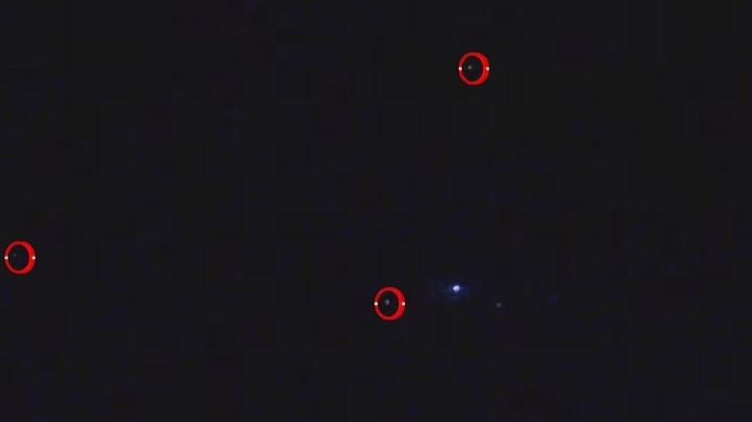 Registro de ovnis sobre el Pacífico, verano de 2022