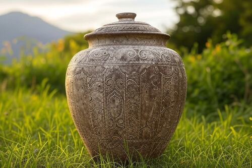 Arqueólogos encuentran una jarra de cerámica de hace 1.200 años con un dibujo que resulta extraño para su época