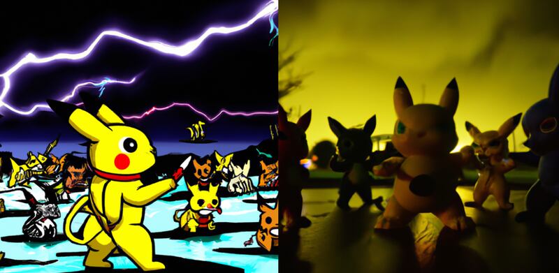 Cuento de terror de Pikachu