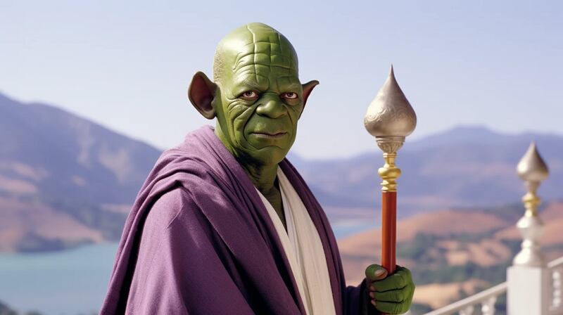 Dragon Ball Live Action por Midjourney