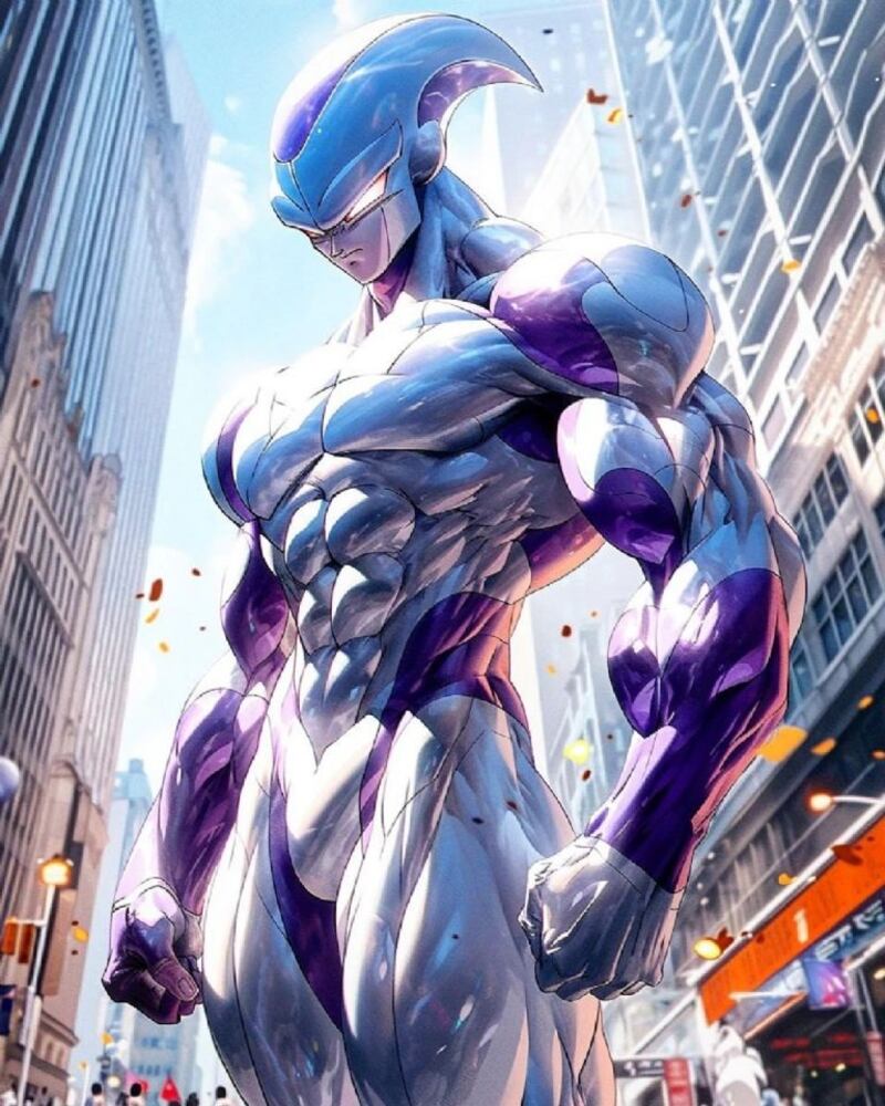 Ilustración de evolución de Freezer. Inteligencia Artificial