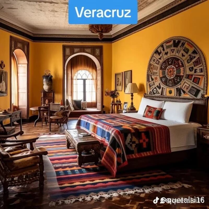 IA estados de México como habitaciones de hotel