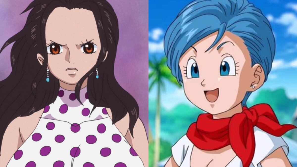 Viola de One Piece y Bulma de Dragon Ball Super