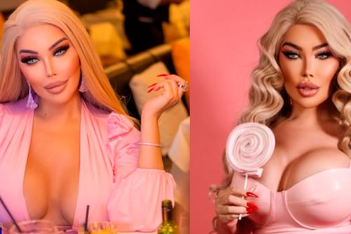 El Ken humano convertido en Barbie posa en lencería y deja ver su lado más sexy