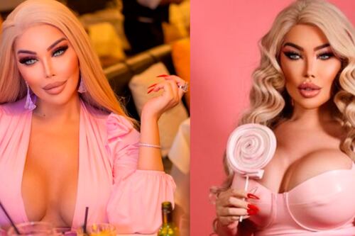 El Ken humano convertido en Barbie posa en lencería y deja ver su lado más sexy