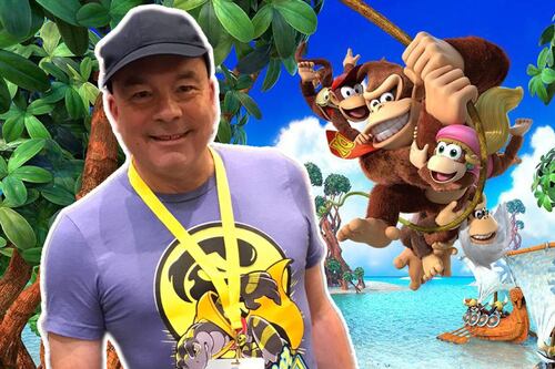 David Wise rompe las redes al tocar temas de Donkey Kong en una tienda en Chile