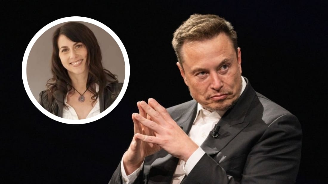 MacKenzie Scott y Elon Musk | Composición