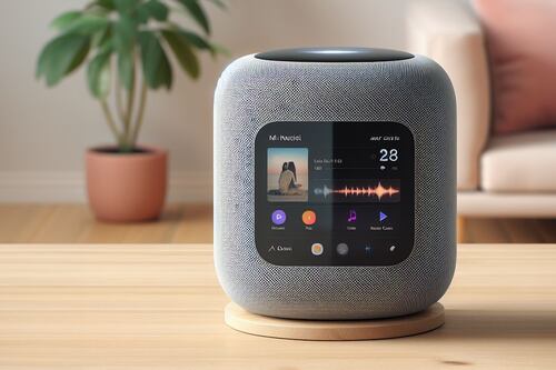 Apple HomePod 3 con pantalla integrada se deja ver en fotos filtradas
