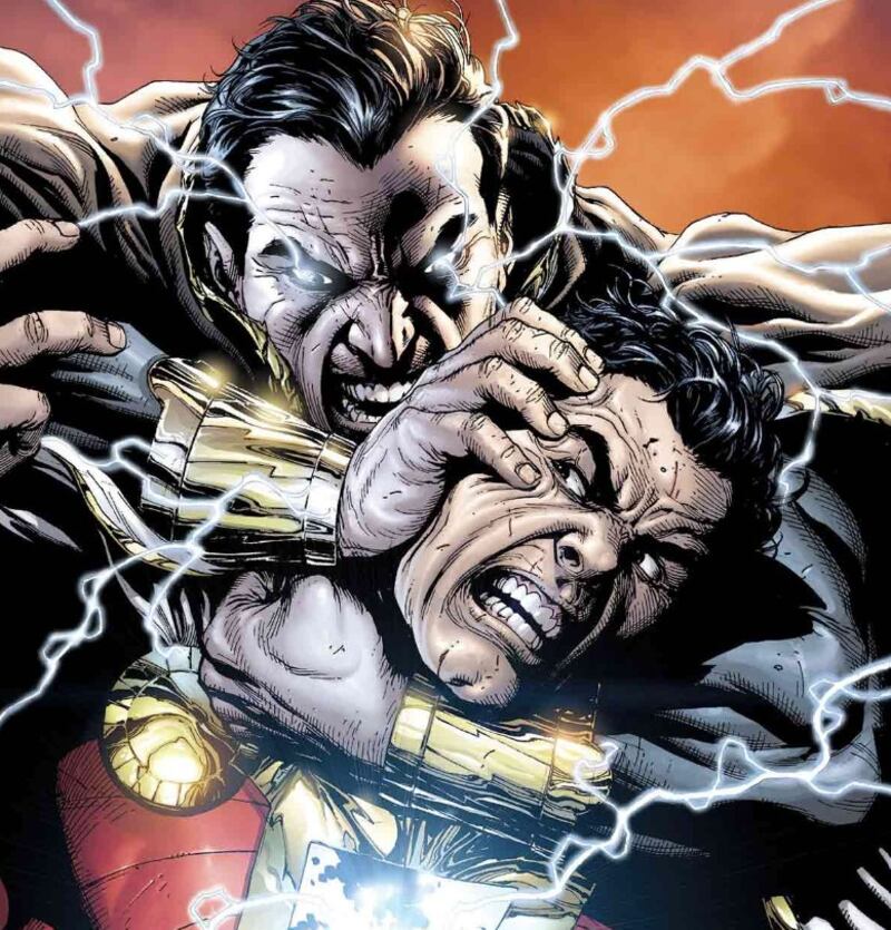 Black Adam vs. Shazam