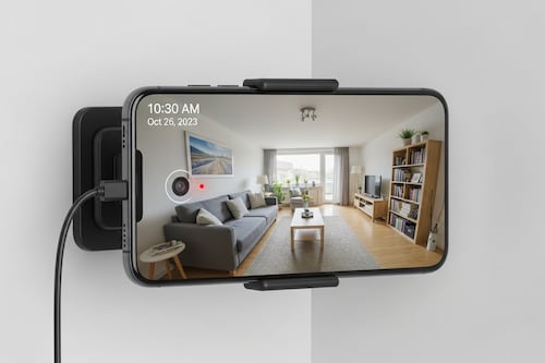 No lo tires: Cómo transformar tu viejo smartphone en una cámara de seguridad profesional