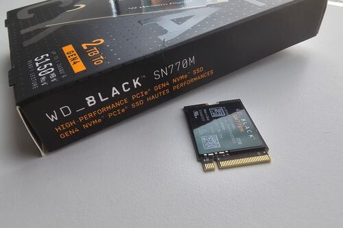 Western Digital presenta su primer SSD NVMe: pensando en la creciente industria de consolas portátiles