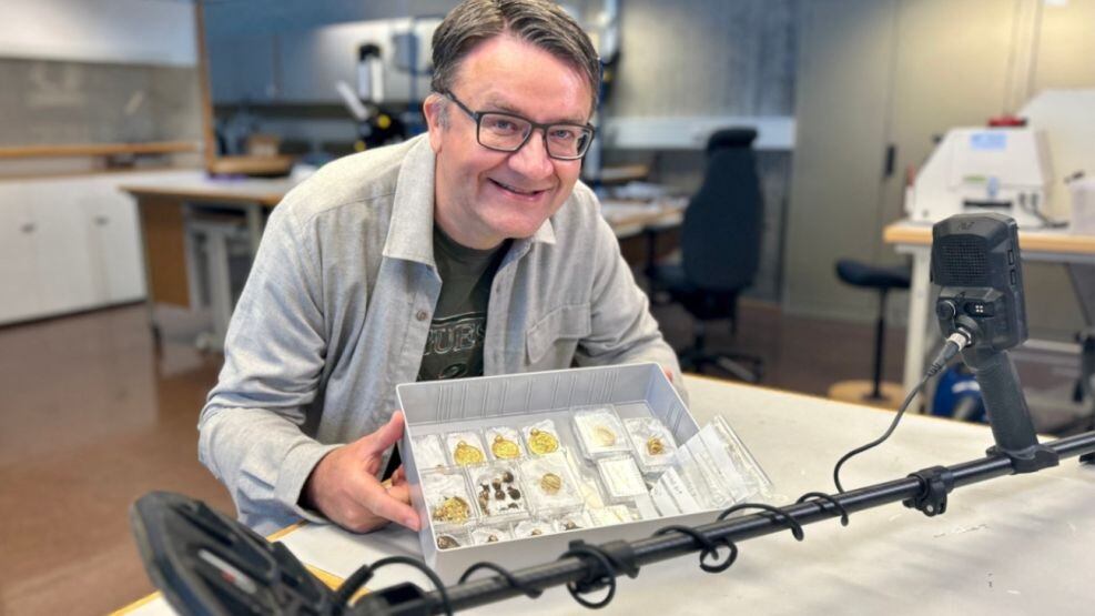 Arqueólogo Erlend Bore