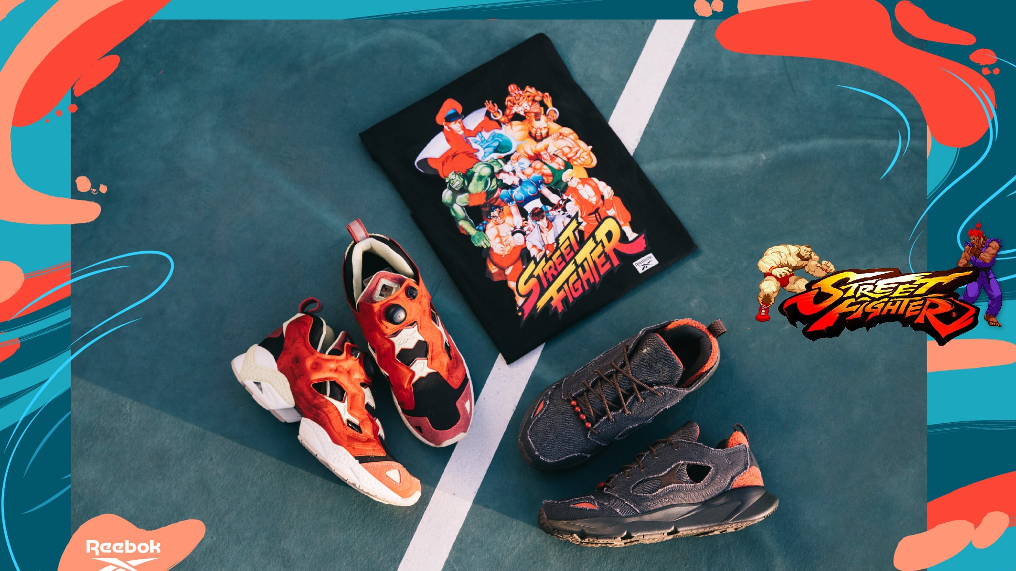 Reebok x Street Fighter de Capcom