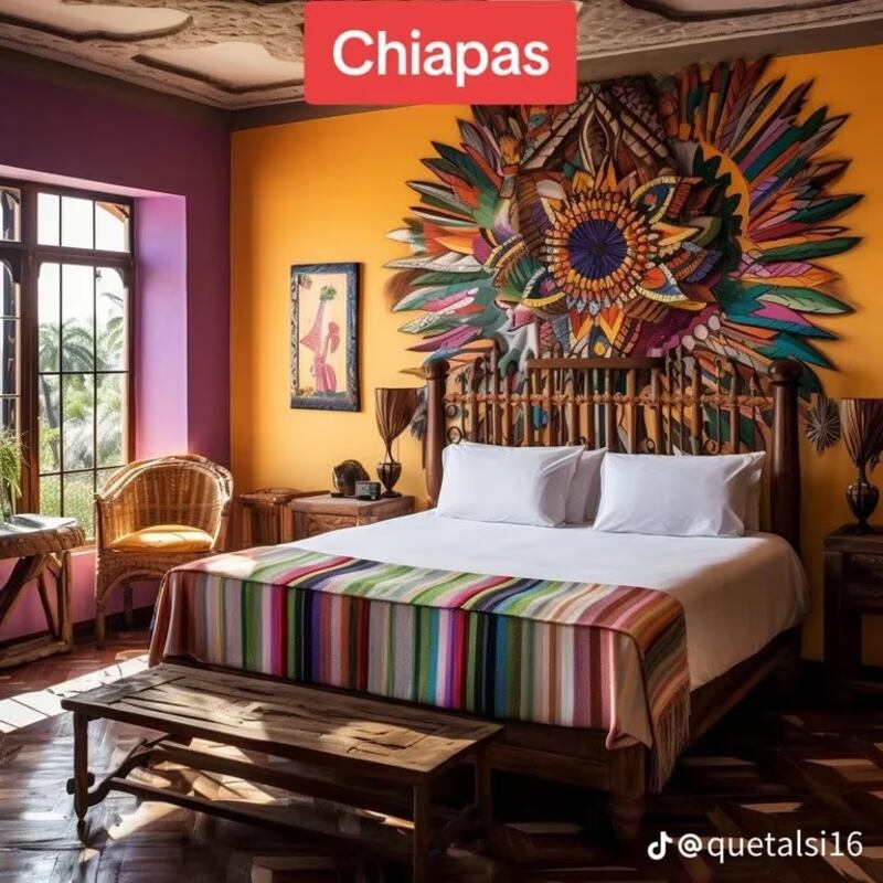 IA estados de México como habitaciones de hotel