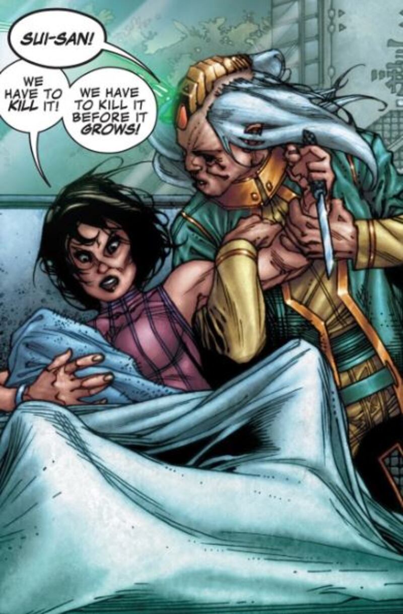 El nacimiento de Thanos