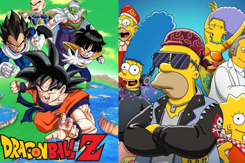 Así se verían los Guerreros Z de Dragon Ball si vivieran en el universo de Los Simpson