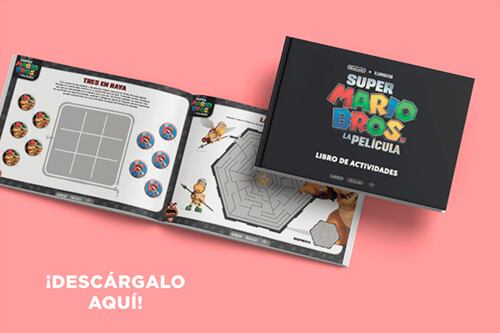 “Super Mario Bros.: La Película”: Así es el libro de actividades de los personajes que puedes descargar gratis