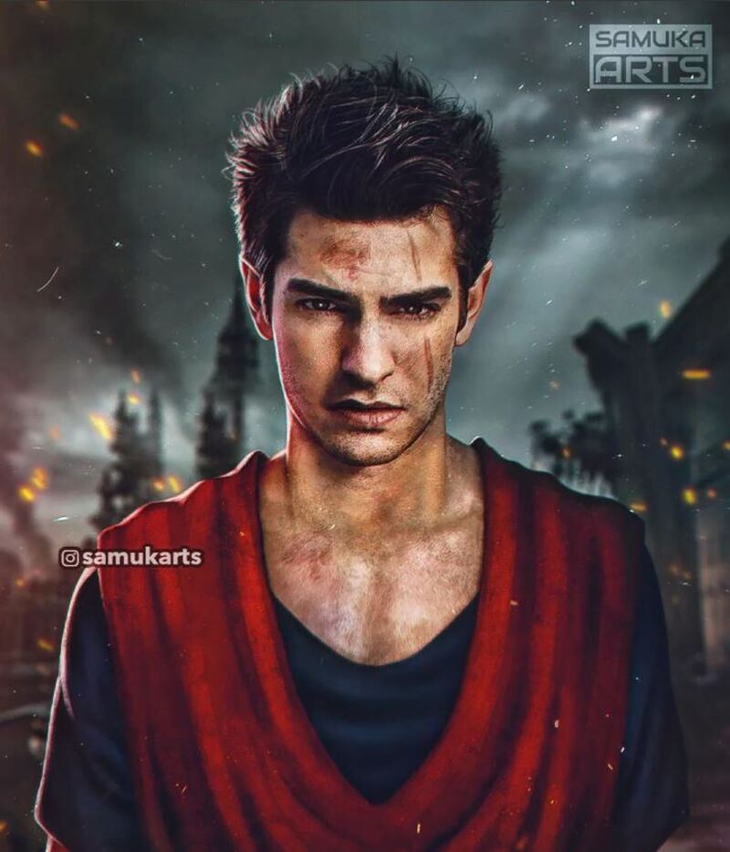 Andrew Garfield como Gohan del futuro