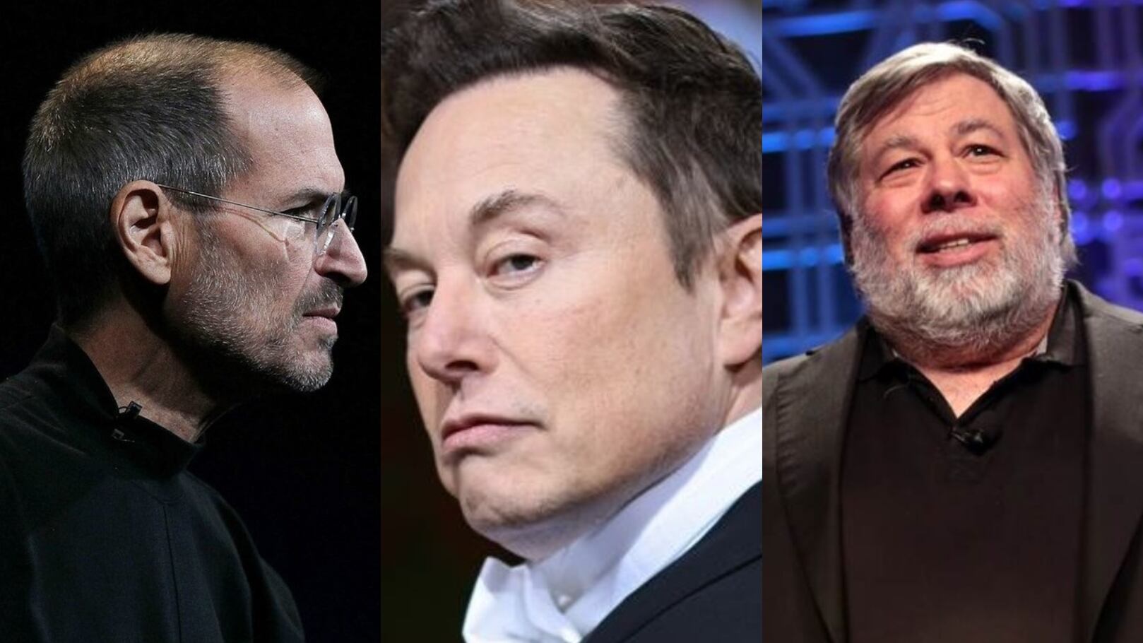 Steve Jobs Elon Musk Steve Wozniak