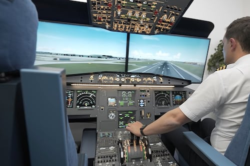 Este es el simulador de vuelo de un Airbus A320 más fiel que se puede encontrar en el mercado, pero su precio no es nada accesible