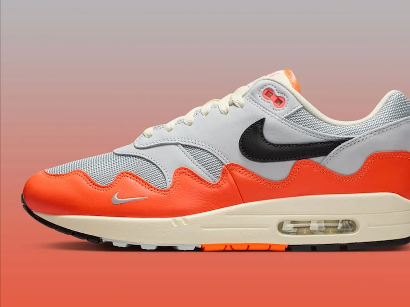 Vuelven las ondas: Patta y Nike presentan las nuevas Air Max 1 “Hyper Crimson” para 2026