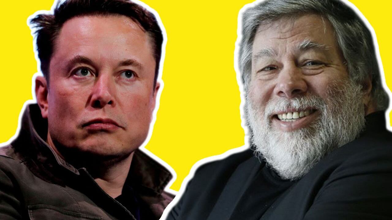 Elon Musk y Steve Wozniak
