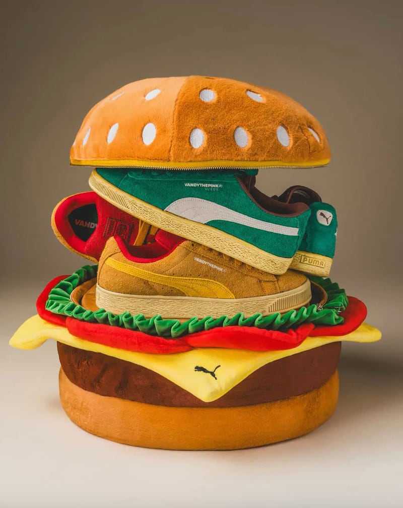Puma x Vandy The Pink Burger Edition