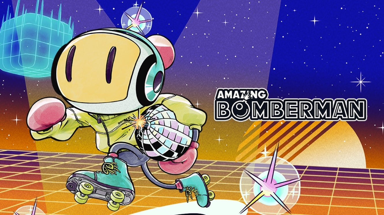 Imagen del sitio web oficial de Amazing Bomberman.