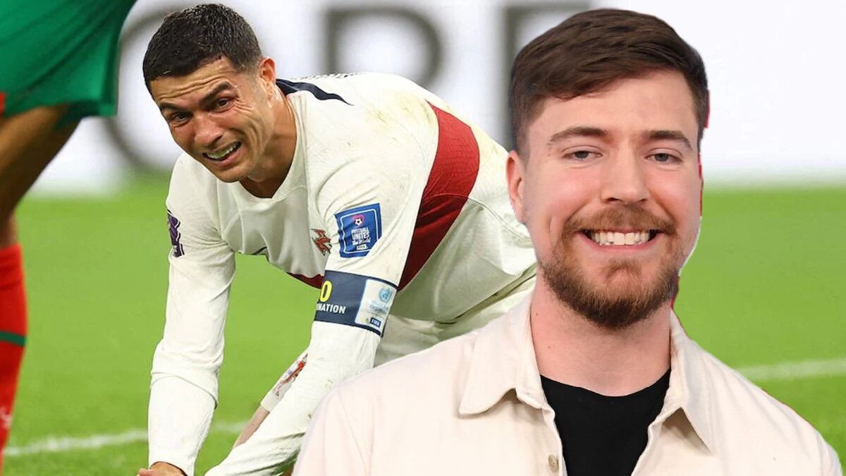 Cristiano Ronaldo y MrBeast