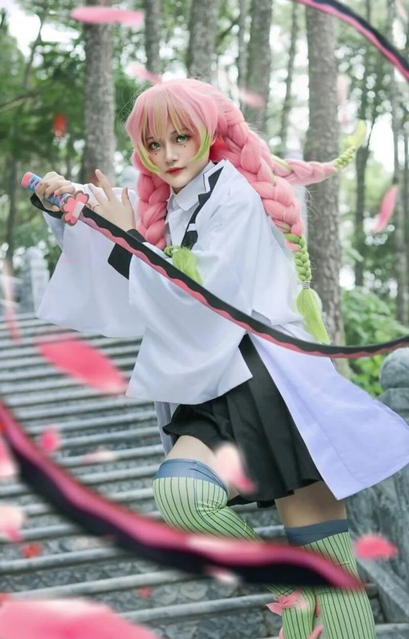 Kimetsu No Yaiba: Demon Slayer es objeto de una sesión muy realista y creativa en honor a Mitsuri Kanjori.