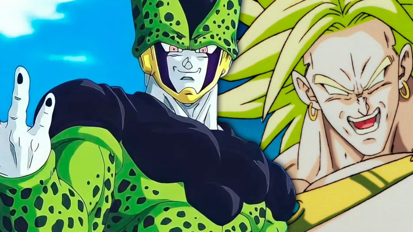 Cell y Broly - Dragon Ball Z