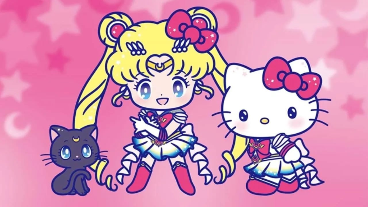 Se viraliza un video oficial de Hello Kitty cantando el tema oficial del anime de Sailor Moon, Moonlight Densetsu.