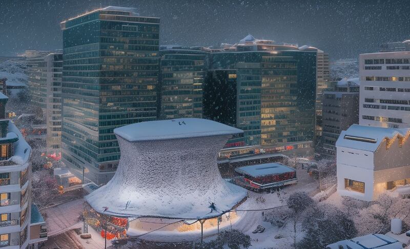 Ciudad de México nieve @nostalgiatime1999