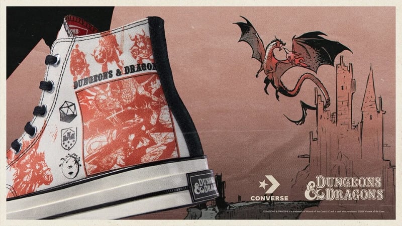 Colección de Converse y Dungeons & Dragons
