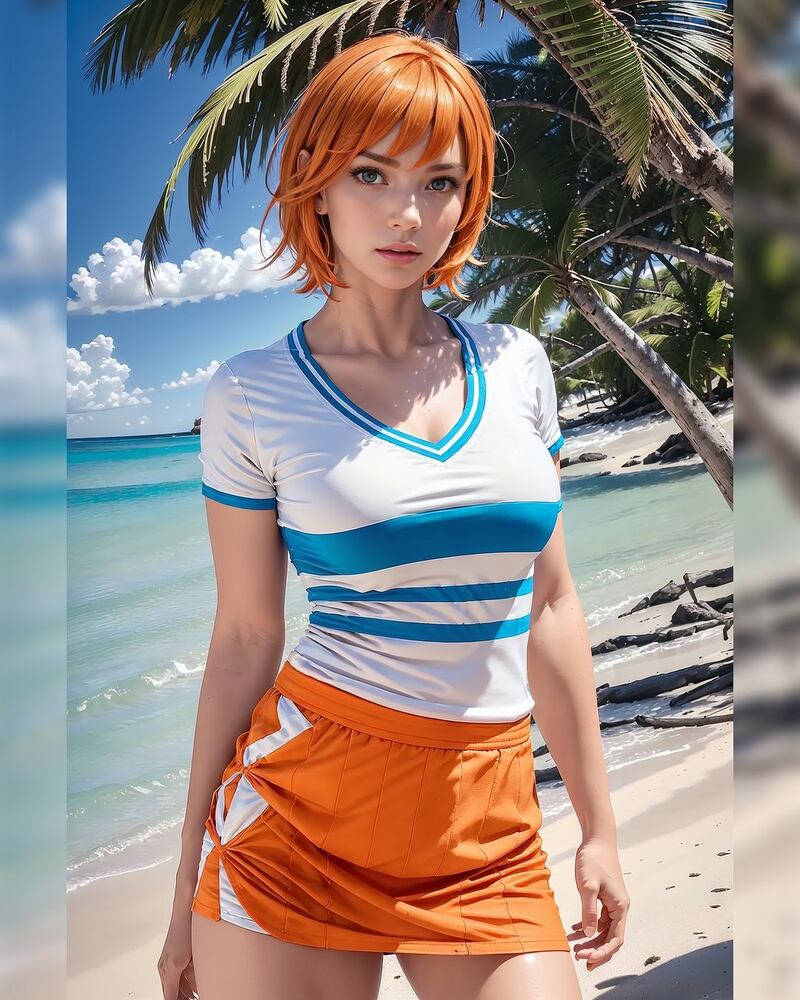 Nami One Piece. My Smart Arts