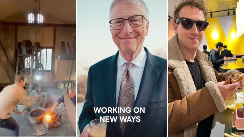 Bill Gates y Mark Zuckerberg se reinventan | Composición