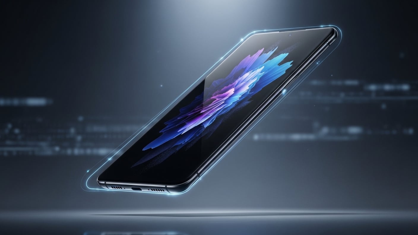 Samsung Galaxy S26 Ultra-Thin, maqueta - Imagen generada con IA FW/Whisk