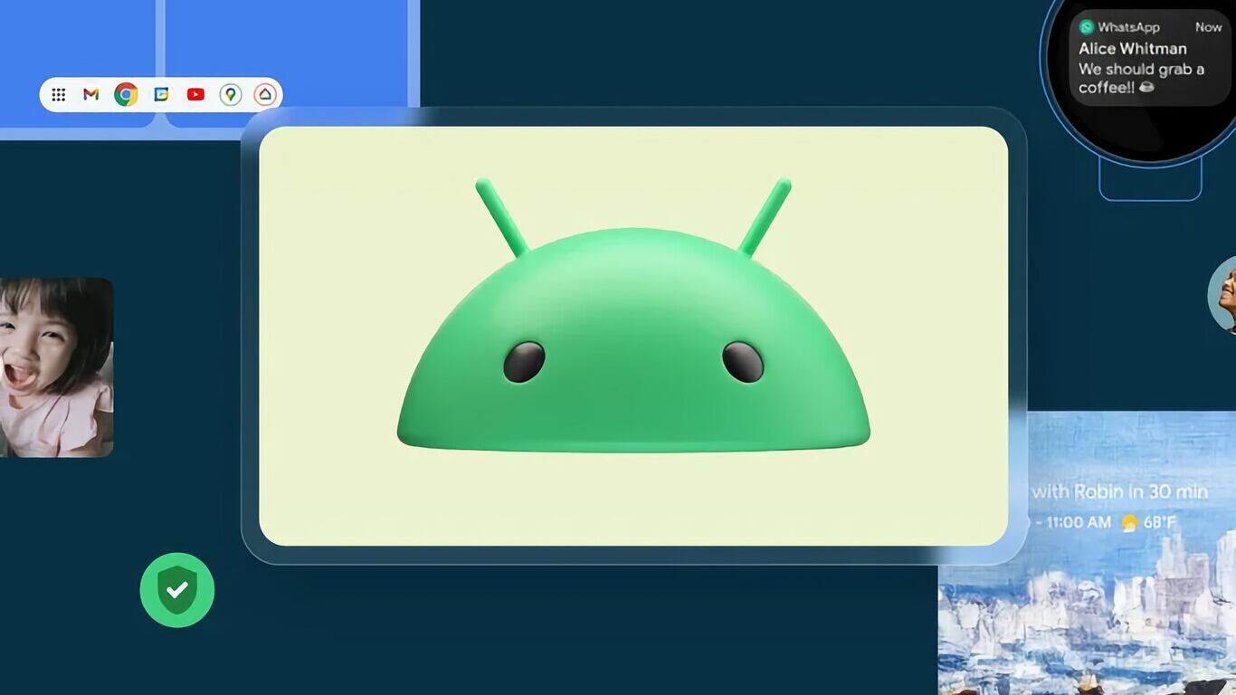Andy, la mascota del sistema operativo de Google, ahora tiene un aspecto algo distinto. Conoce cómo luce ahora en Android 14.