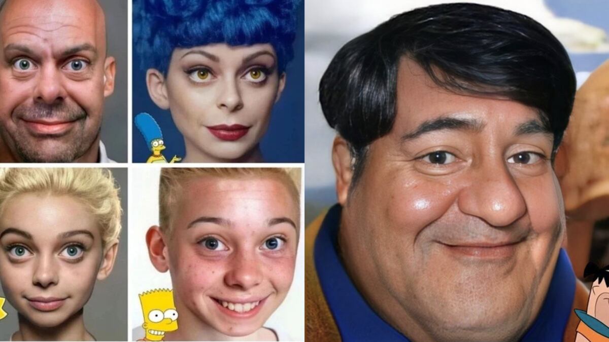 El artista brasileño Hidreley Diao usa una inteligencia artificial más su talento para convertir caricaturas en rostros de personas casi reales.