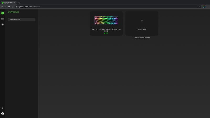 Razer Synapse Web