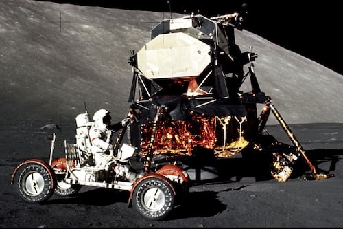 Aterrizaje lunar abandonado del Apolo 17 provoca temblores en la Luna