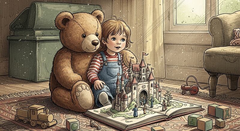 Imagen referencial de Kumma, co-creada con IA. - Whisk/FW